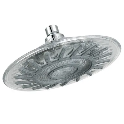 Colorful LED With Four Colors And 8 Inches Shower Head Monochrome - Shop at LoveMi