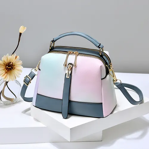 Shoulder Bag Fashion Candy Slung Girl Blue - Shop at LoveMi