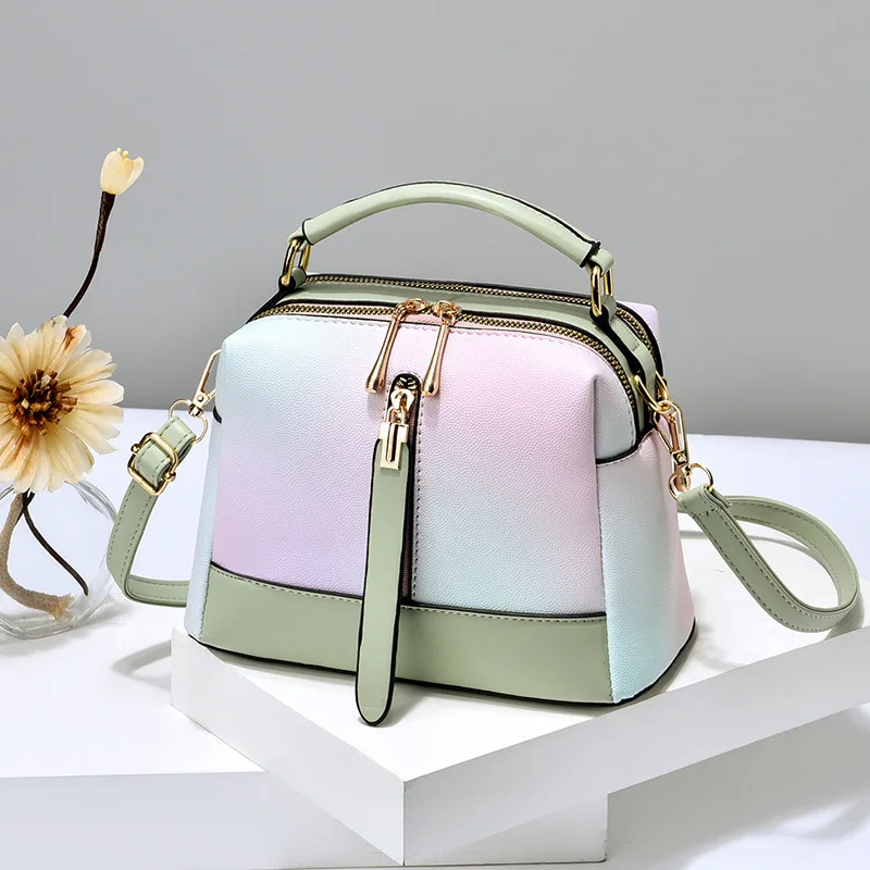 Shoulder Bag Fashion Candy Slung Girl Green - Shop at LoveMi