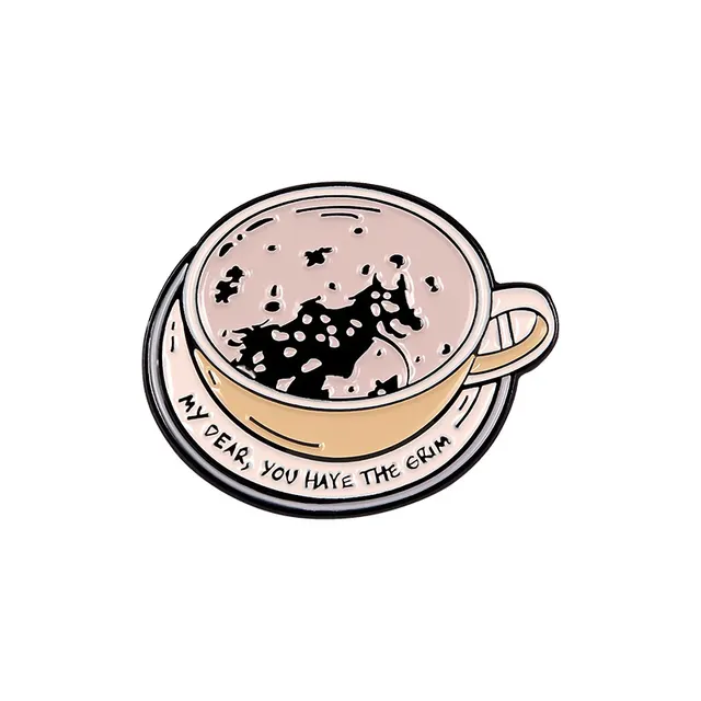 Creative Beer Birthday Cake Coffee Alloy Brooch Xz2451 - Shop at LoveMi