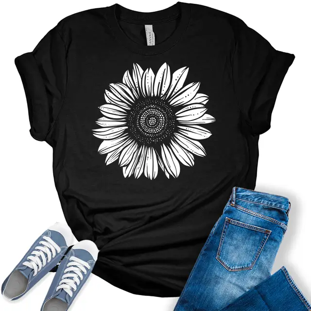 Printed Short sleeved Team Uniforms European And American Fabrics Black - Shop at LoveMi