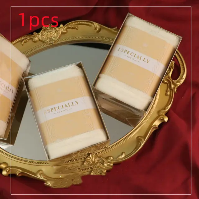 Fashion Personalized Towel With Hand Gift Box Champagne Cotton - Shop at LoveMi