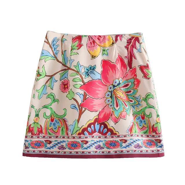 European And American Women's Clothing Fashion Printed Coat Shirt Skirt Pants Fashion Suit Skirt - Shop at LoveMi