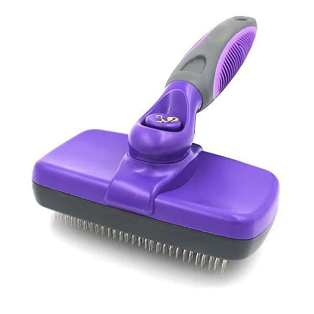 Self Cleaning Slicker Brush Pet Comb - Shop at LoveMi