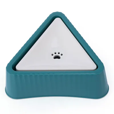 Pet Floating Bowl Separate Cat Water Dispenser Dark Green - Shop at LoveMi