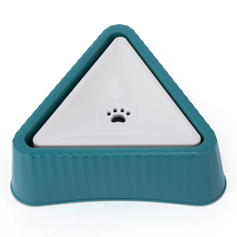 Pet Floating Bowl Separate Cat Water Dispenser Dark Green - Shop at LoveMi