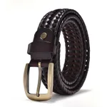 802Round Button Dark Coffee