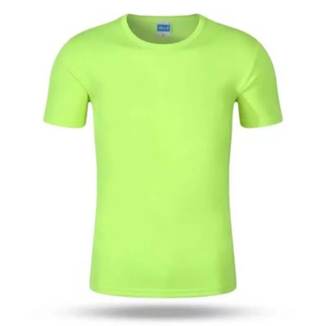 Workwear T shirt Crew Neck Fluorescent Green - Shop at LoveMi