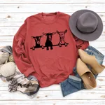 Red Jumper Black Font