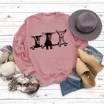 Rose Gold Jumper Black Font