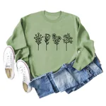 Olive Green Jumper Black Font