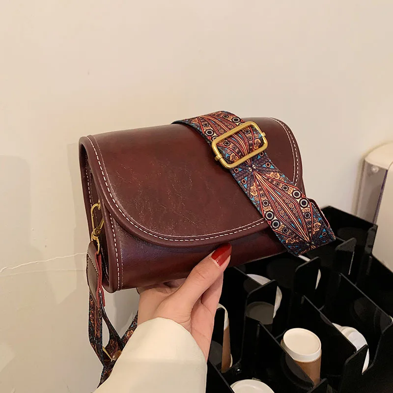 Retro Fashion Shoulder Bag For Women Fuchsia - Shop at LoveMi