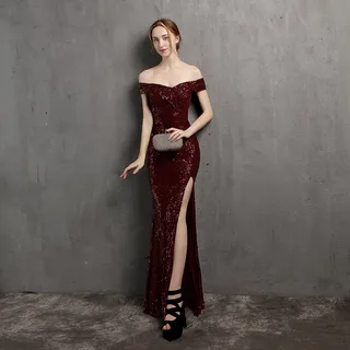 Fairy Dream Celebrity Party Evening Dress - Red