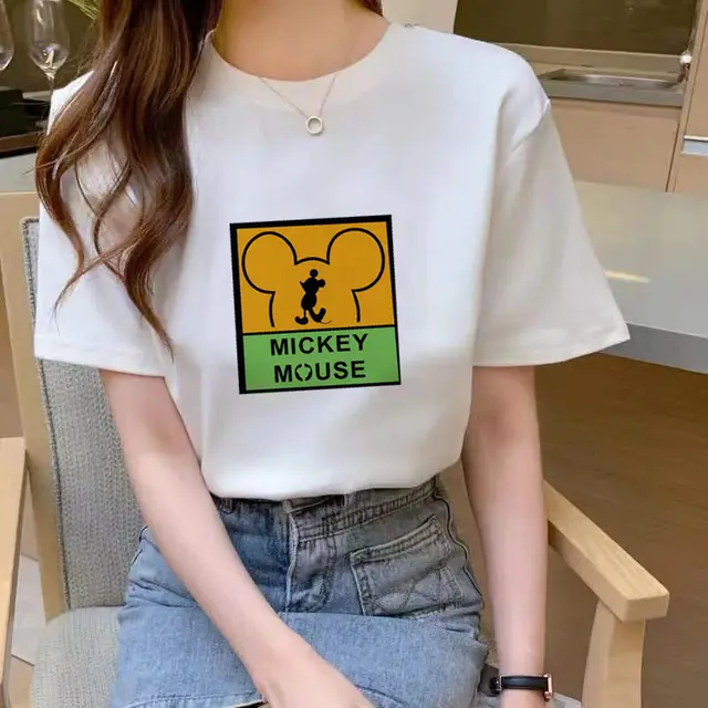 Summer New Fashion Slimming Loose White Short sleeved T shirt For Students Women 5154 - Shop at LoveMi