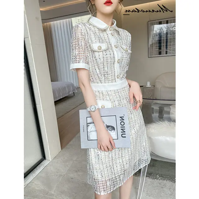 High end Luxury Lace Skirt With High Temperament Colours - Shop at LoveMi