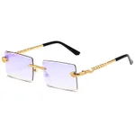 Gold Framed Blue Mercury