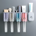 Four Cupsand Toothpaste Squeez