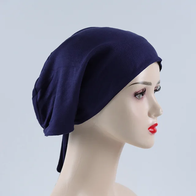 Modal Rayon Lined Elastic Satin Chiffon National Headband Style2 - Shop at LoveMi