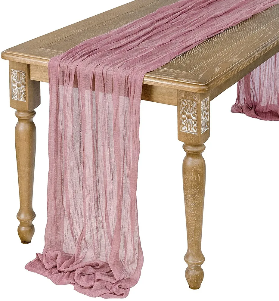 Cloth Scarf Table Runner Party Table Runner Birthday - Hide Powder