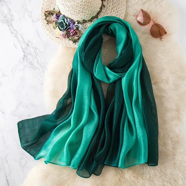 Korean Version Of Color Matching Ladies Scarf 11 Style - Shop at LoveMi