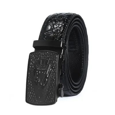 Leather Belt Men's Business Automatic Buckle Style 1 - Shop at LoveMi