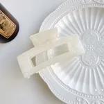Accessories Large Acetic Acid Hair Grip Clip Hair - Dazzling White