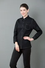 Womens Black Long Sleeves