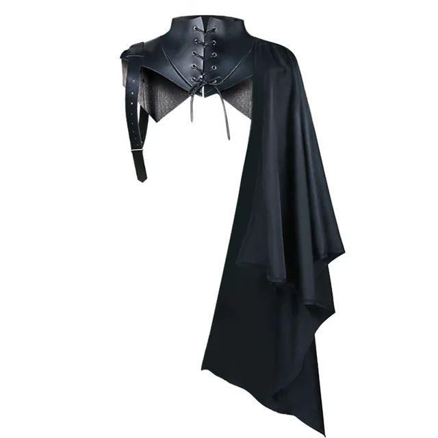 Halloween Party Demon Costume Retro Cape Capless Shawl - Shop at LoveMi