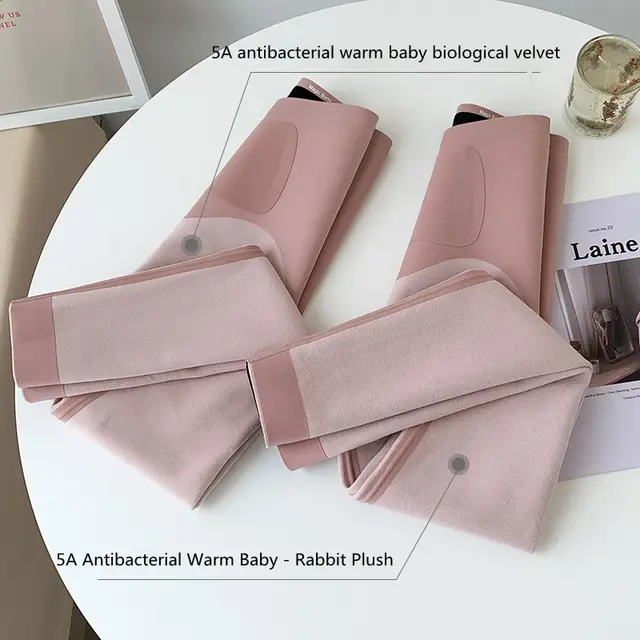 Warm In Autumn And Winter No Trace Plush Yoga Tight Bottomed Small Black Pants Rabbit Plush - Shop at LoveMi
