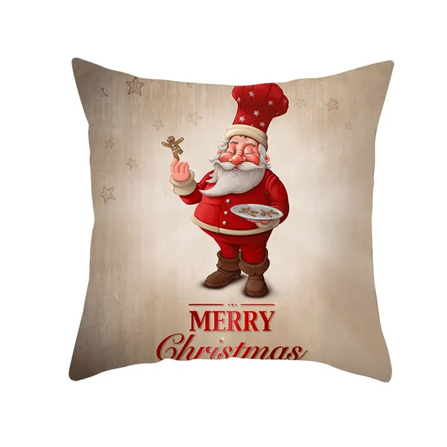 Christmas Fashion Minimalist Printing Sofa Cushion Pillow Cover Pc12152 - Shop at LoveMi