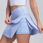 Yoga Shorts - Blue
