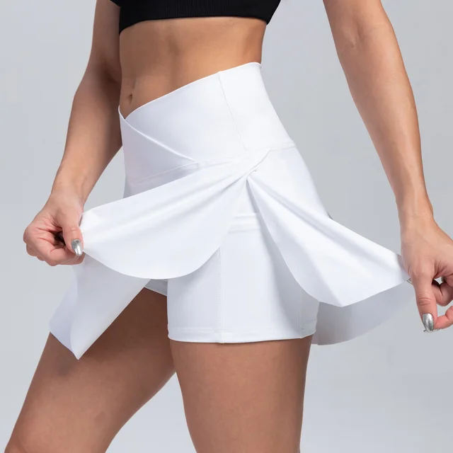 Yoga Shorts White - Shop at LoveMi