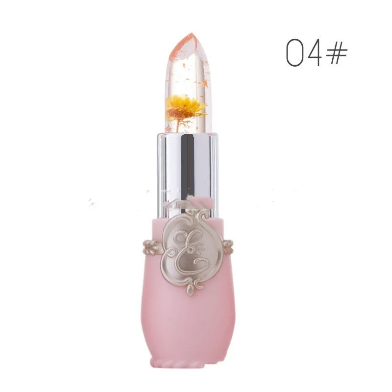 Women's Color Changing Dried Flower Jelly Lip Balm No4 - Shop at LoveMi