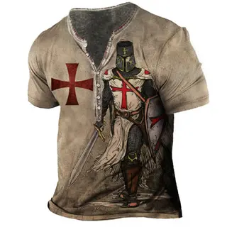 T-Shirt Hip Hop Digital 3D Print Top - R