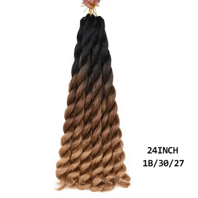 Big Curly Dirty Braid Crochet Wig P27Or30 150G - Shop at LoveMi