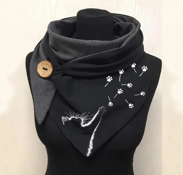 Malaysian Warm Button Turban Scarf 8Color - Shop at LoveMi