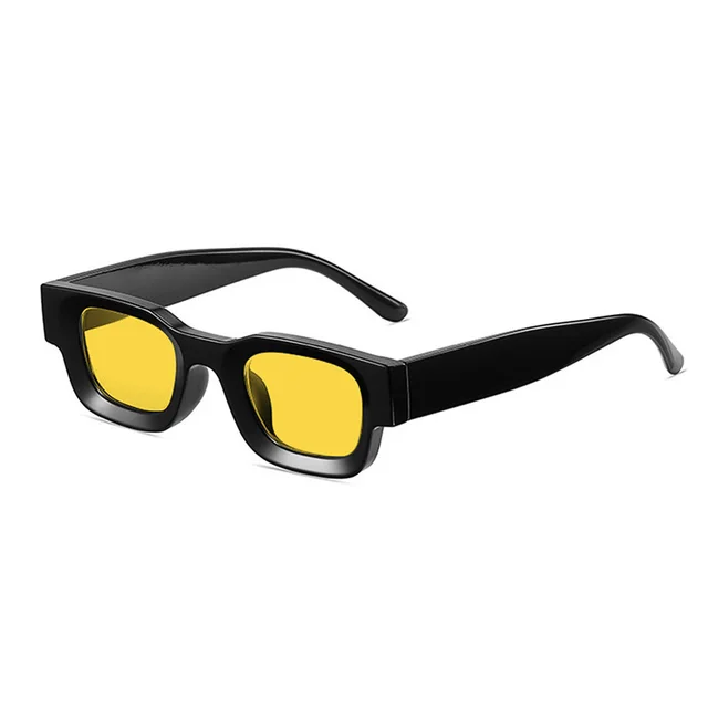 Hip Hop Punk Kuzma Polarized Sunglasses Black Box Yellow C15 - Shop at LoveMi