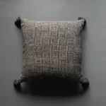 Taupe Tassel Pillowcase