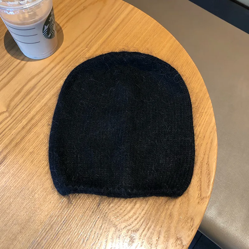 Warm And Versatile Korean Version Of The Netflix Straight Bun Head Classic Black - Shop at LoveMi