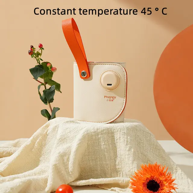 Thermostatic Heating Milk Bottle Insulation Sleeve White - Shop at LoveMi