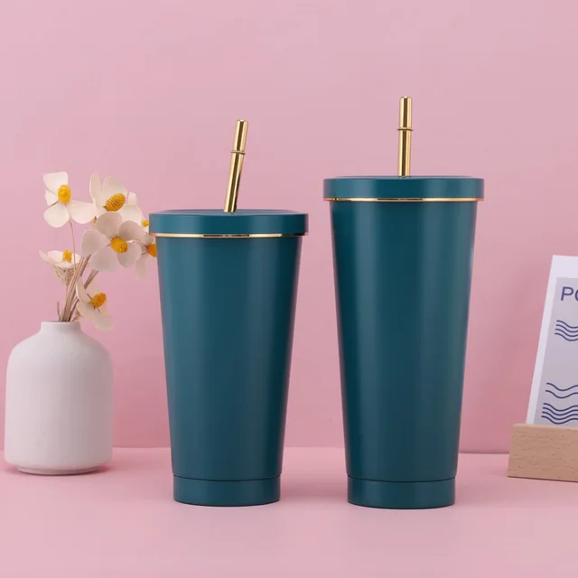 Solid Creative Cup Double Vacuum Insulation Phnom Penh Navy - Shop at LoveMi