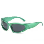 Green Framed Grey Chip