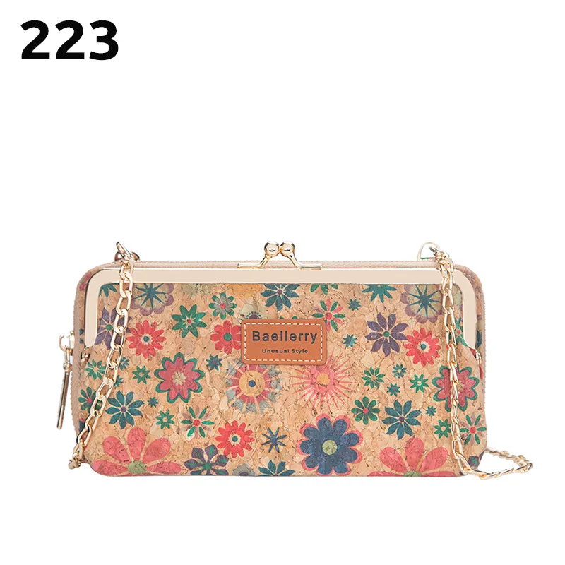 Women's Fashion Cross Section Print Multifunctional Zipper Shoulder Crossbody Bag 223Style - Shop at LoveMi