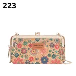 Women's Fashion Cross Section Print Multifunctional Zipper Shoulder Crossbody Bag - 223Style