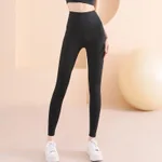 Black Flat Waist Sport