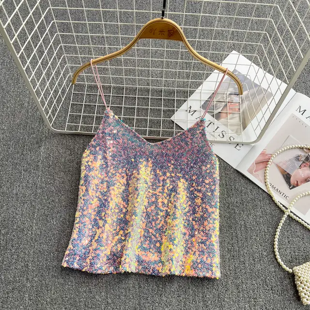Women Wear Foreign Style Short Loose Sleeveless Tops Violet - Shop at LoveMi