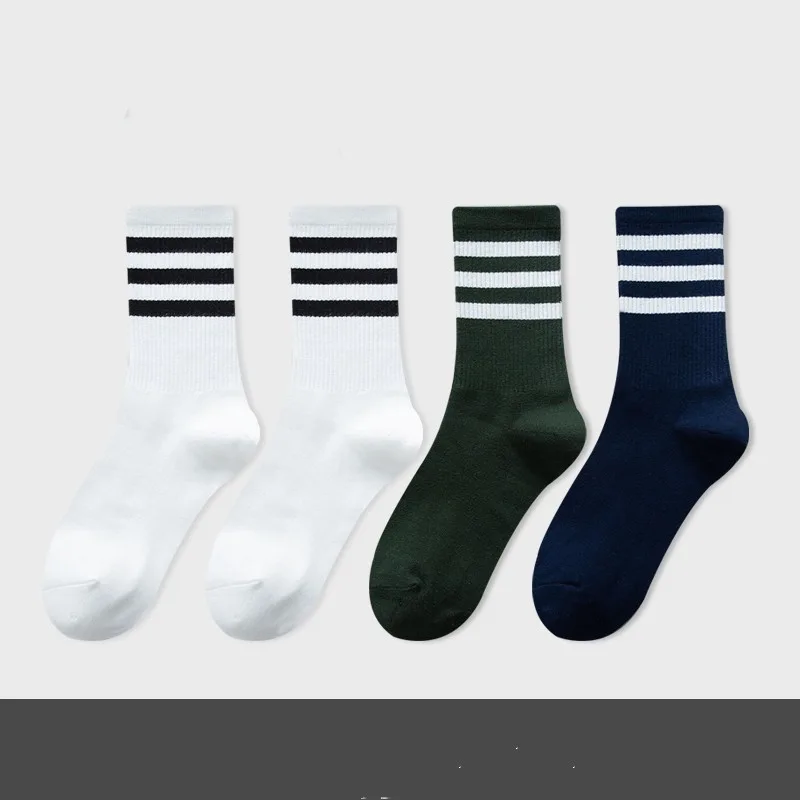 Cotton Stockings For Women In Autumn And Winter White2Dark Green2 - Shop at LoveMi