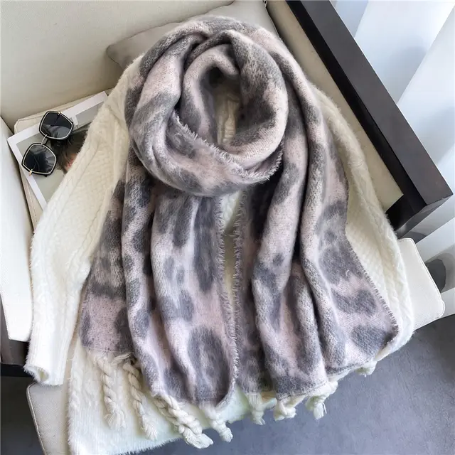 Winter Scarf Women Cashmere Warm Pashmina Solid Female Scarv Wt706 - Shop at LoveMi