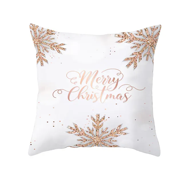 Fashion Peach Skin Velvet Snowflake Cushion Cover Tpr2304 - Shop at LoveMi
