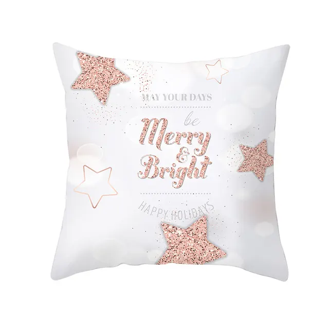 Fashion Peach Skin Velvet Snowflake Cushion Cover Tpr2307 - Shop at LoveMi